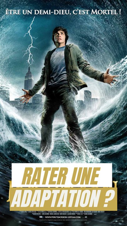 Comment rater une adaptation ? Percy Jackson #shorts