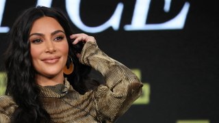 Kim Kardashian Wrapped All of Her Christmas Presents in $48 SKIMS T-Shirts