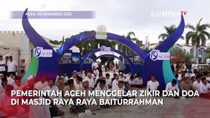Kenang 19 Tahun Tsunami Pemprov Aceh Gelar Zikir dan Doa Bersama