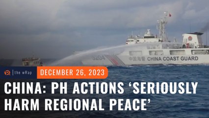 Télécharger la video: PH actions in South China Sea ‘extremely dangerous’ – Chinese state media