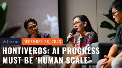 Download Video: AI progress must be brought to ‘human scale,’ says Hontiveros, as disruption looms