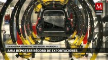 AMIA reporta récord de exportaciones en industria automotriz por nuevas inversiones