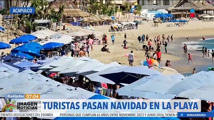 Turistas vuelven a Acapulco tras el paso del huracán Otis