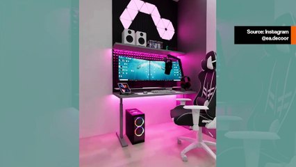 Kubus wird zu einem Gamer-Apartment mit maximaler Raumausnutzung; sieh dir das Video an