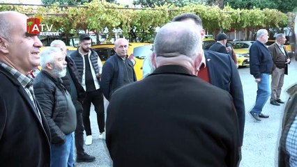 Başkan Yücel taksici esnafların konuğu oldu