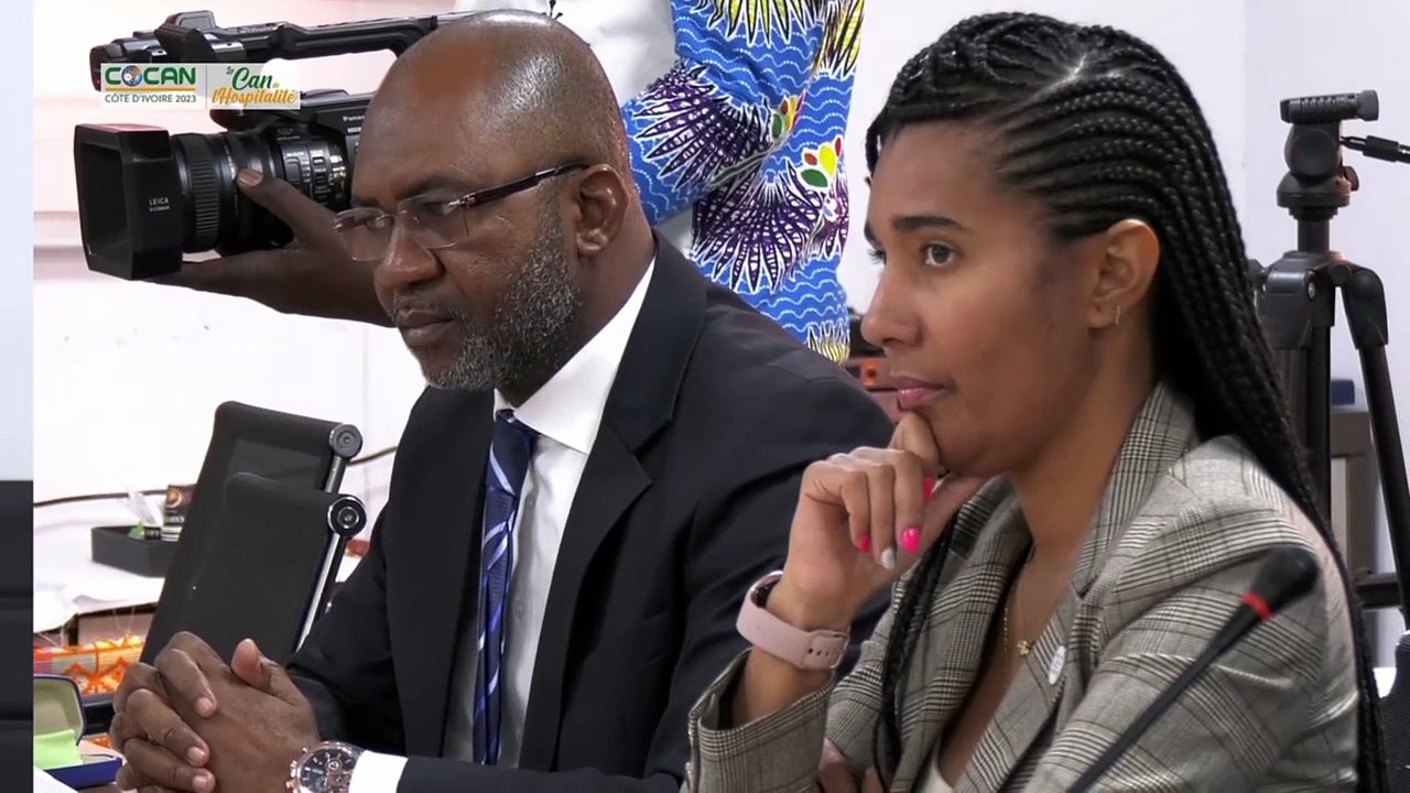 CAN 2023 : le Ministre Sidi Tiemoko TOURE en visite au COCAN