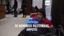 GAZA : de nombreux Palestiniens victimes d'amputations à cause des frappe israéliennes