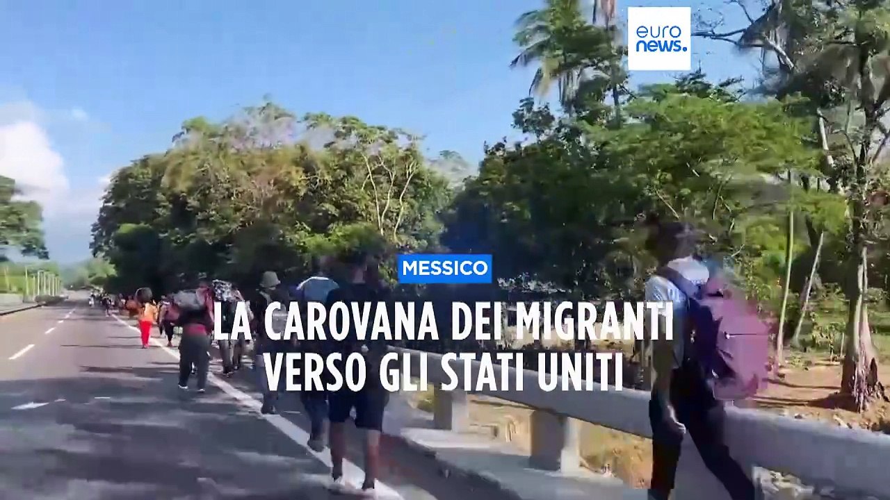 Messico: migliaia di migranti verso gli Stati Uniti, domani Blinken a Città del Messico