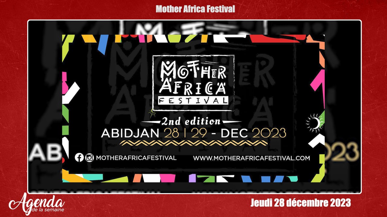 Agenda de la semaine du Lundi 25 décembre au Lundi 1 er janvier 2024