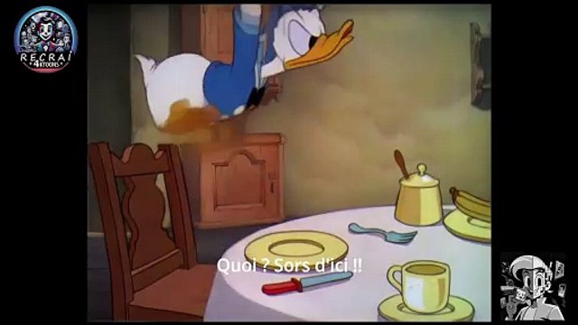 Donald's cousin Gus 1939 - Partie 4/6 - VOSTFR - Court-métrage de Walt Disney par RecrAI4KToons