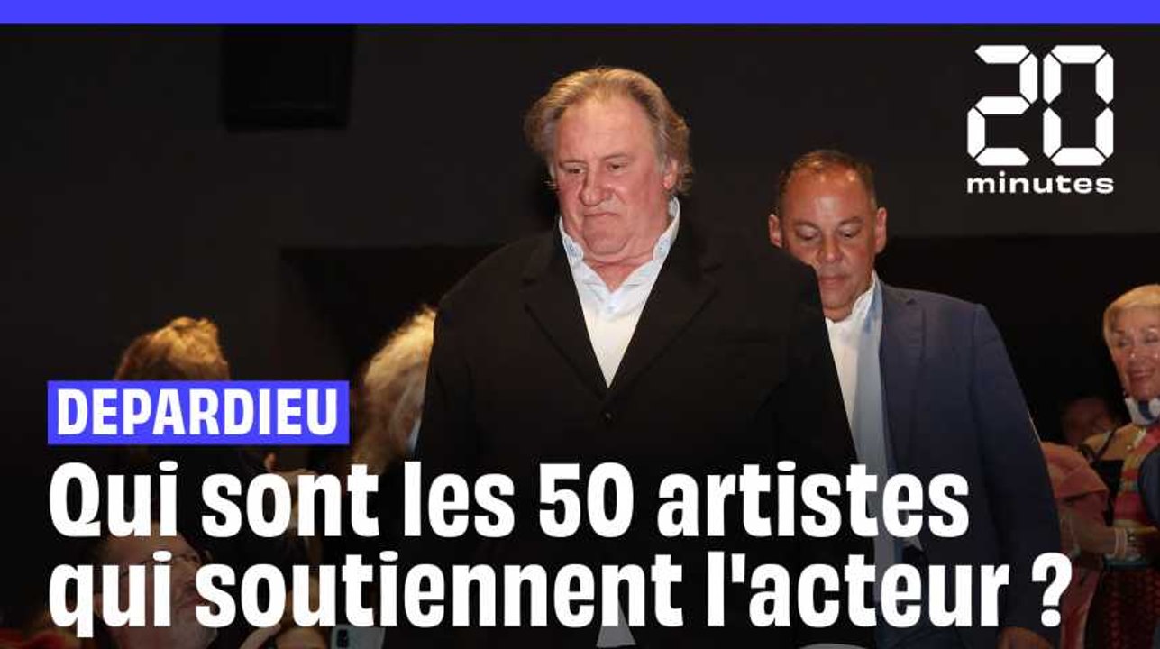 Depardieu accusé de viol : Des artistes dénoncent un "lynchage"