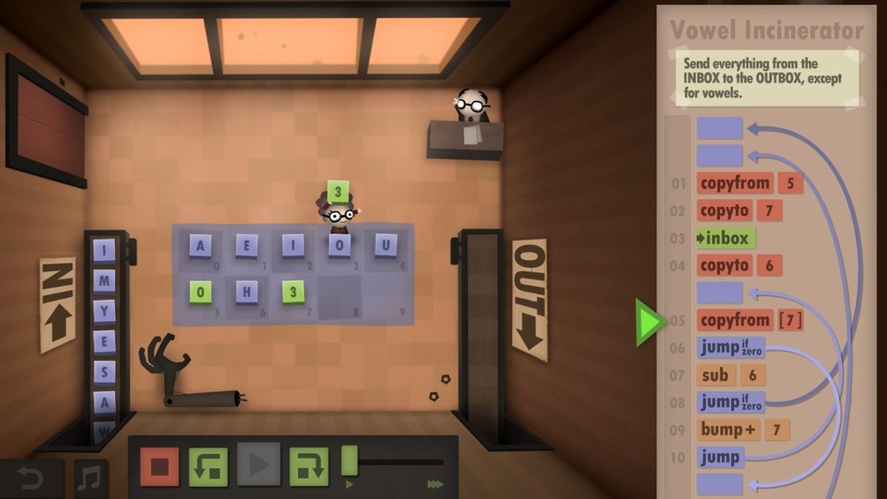 Human resource machine zeigt, wie ihr angestellte programmiert