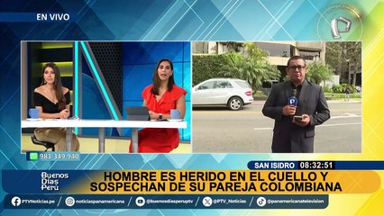 San Isidro: hombre habría sido atacado en el cuello por su pareja extranjera en Navidad