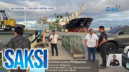 Mahigit 2,000 tonelada ng umano'y smuggled rice, nasabat sa Bataan; 18 arestado | Saksi