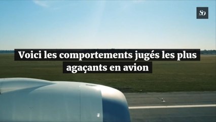 Voici les comportements jugés les plus agaçants en avion