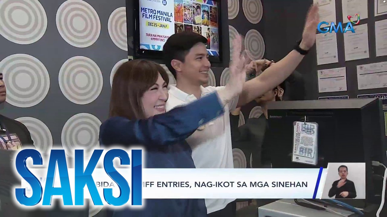 Mga bida sa MMFF entries, nag-ikot sa mga sinehan | Saksi