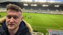 Newcastle United 1-3 Nottingham Forest - Jordan Cronin reacts