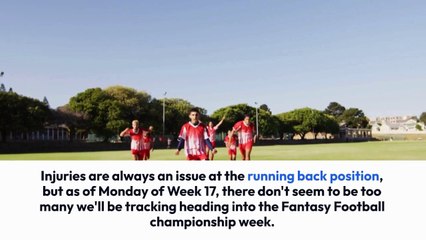 Fantasy Football Week 17 Running Back Rankings Isiah Pacheco, Josh Jacobs' statuses loom large