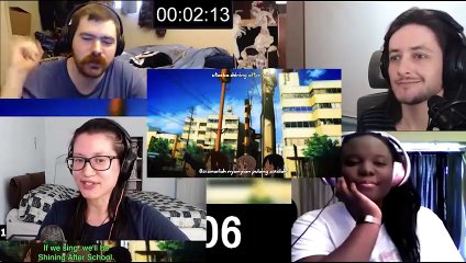 K-On S1 Ep2 Reaction Mashup