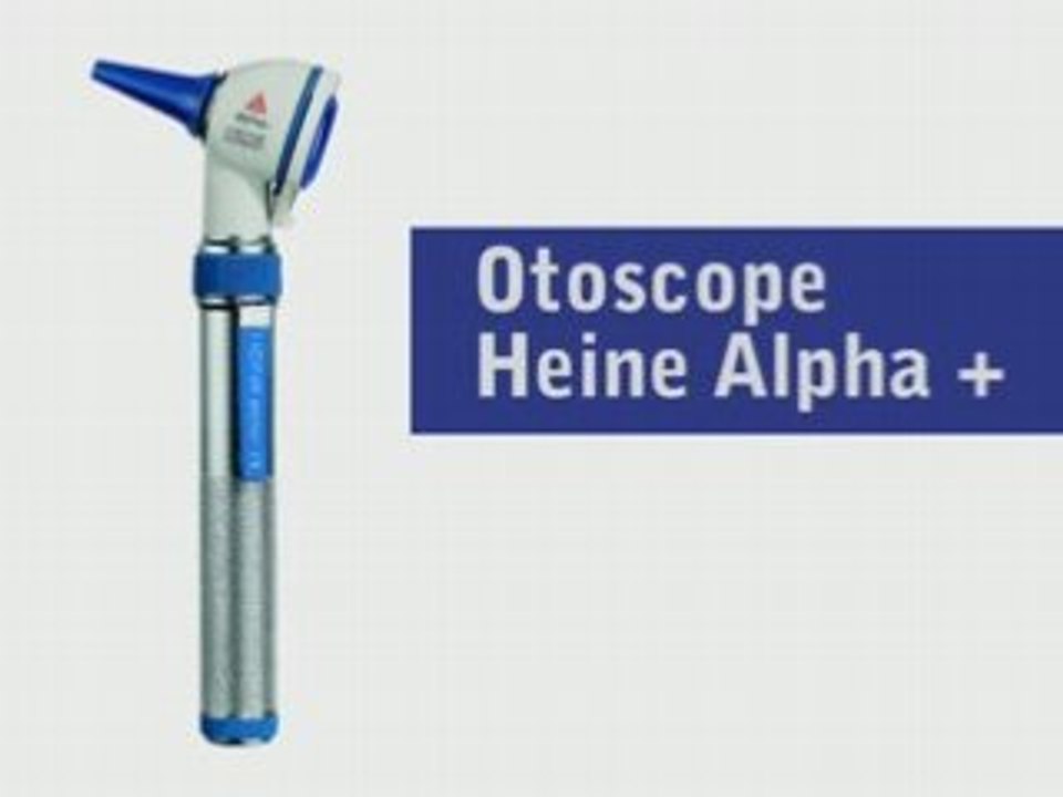 l'otoscope Heine Alpha+ chez NMmédical