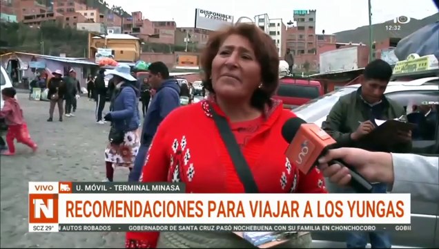 UM: recomendaciones para viajes a los yungas debido a lluvias y deslizamiento