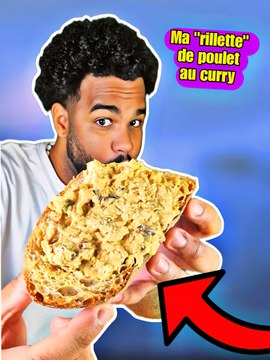 Ma rillette de poulet au curry ! #recette #recetterapide #recettesimple #recettemaison #cuisine #recette #rillettepoulet #poulet #chef