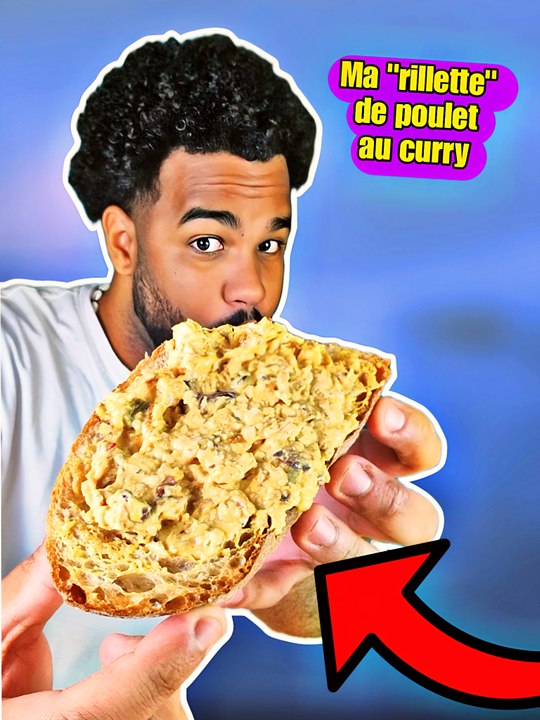 Ma rillette de poulet au curry ! #recette #recetterapide #recettesimple #recettemaison #cuisine #recette #rillettepoulet #poulet #chef