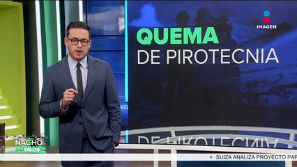 Explosión de pirotecnia deja 3 heridos en Veracruz