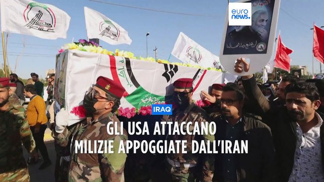 Iraq, un morto e una ventina di feriti in raid Usa contro le milizie filo-Iran