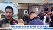 Asesinan a balazos a una joven de 25 años en Guadalajara