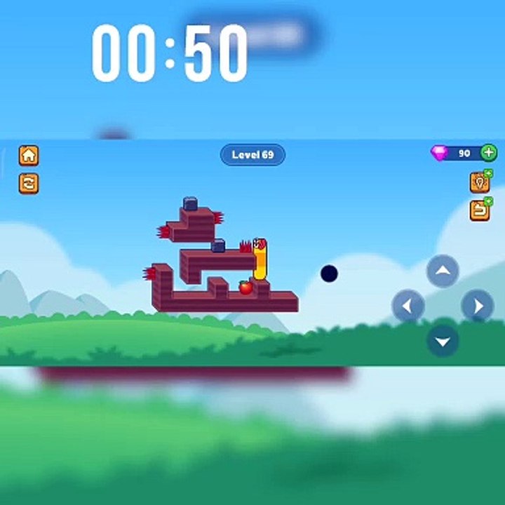 Hungry Worm Game Play! VIP Gamer ! Best game Play! Short video! Level 69
