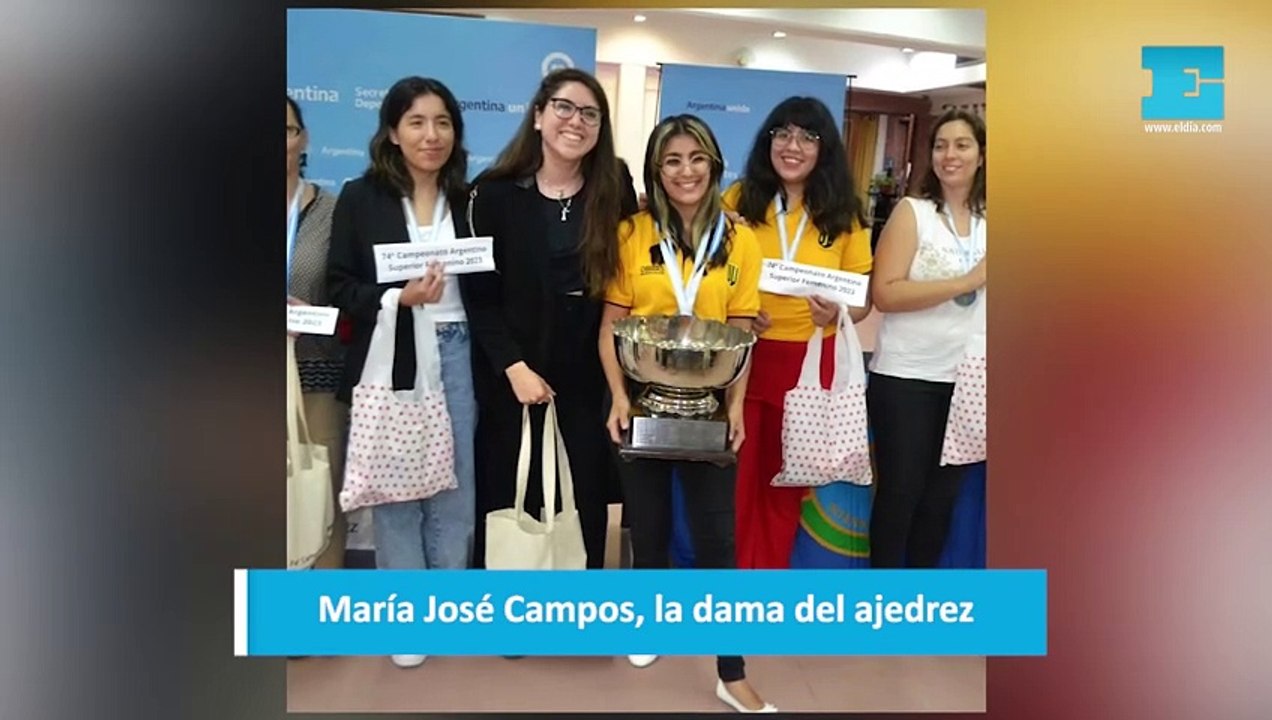 María José Campos, la dama del ajedrez
