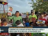 Niños y Niñas de Kuiba de Elorza mcpio. Rómulo Gallegos recibieron regalos en Navidad