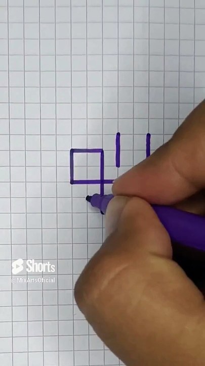 MixArts _ Drawing - 3D Illusion