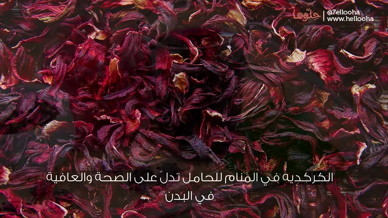 تفسير حلم الكركديه للحامل