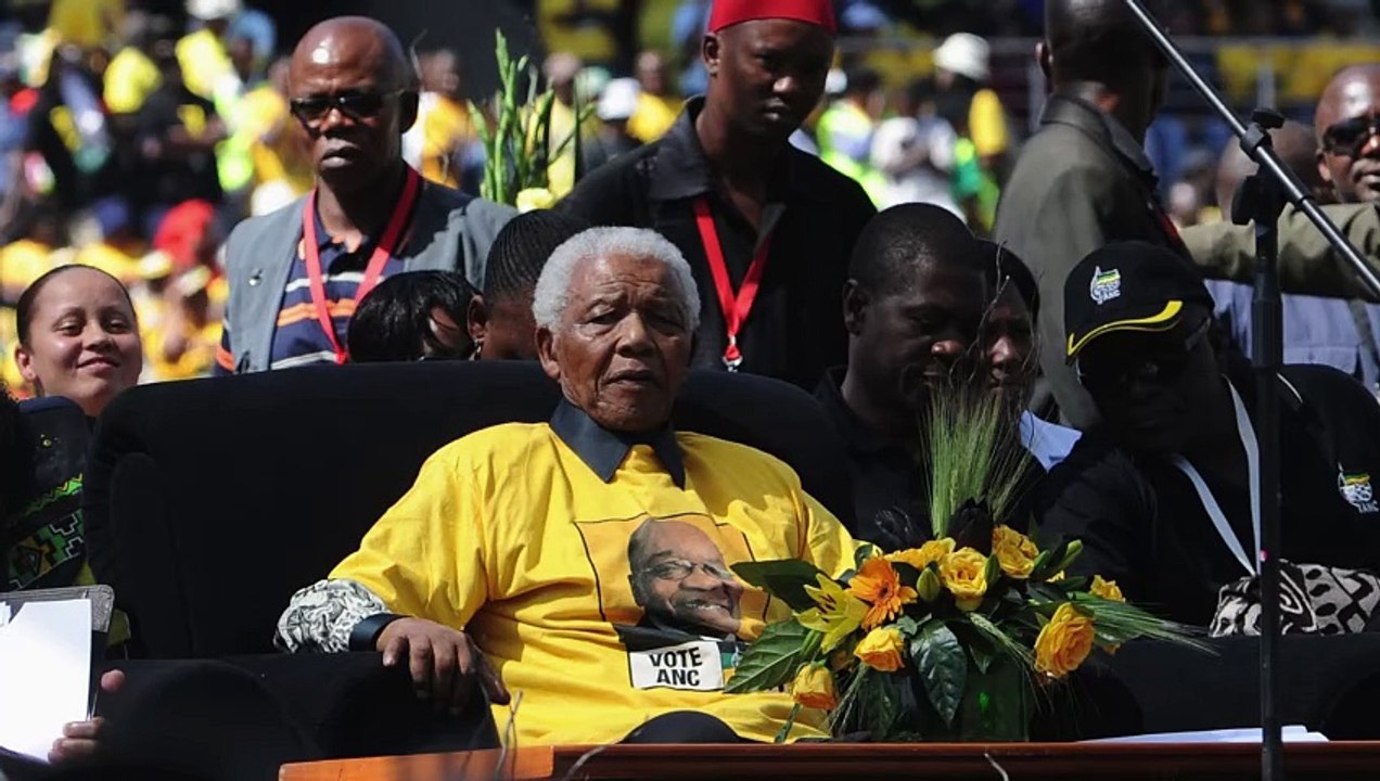 NELSON MANDELA - the father of democracy in south africa.