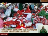 Familias caraqueñas mantienen vivas las tradiciones por la llegada del año nuevo