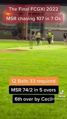 FCGXI 2022 Final: Milton Sunrisers vs Scarborough Stallions