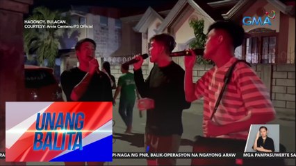Concert-level performance sa pangangaroling, hinangaan ng netizens | UB