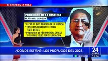 Los prófugos del 2023: ¿Dónde están Vladimir Cerrón, Juan Silva y Fray Vásquez?