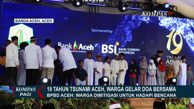 Peringatan 19 Tahun Tsunami Aceh, Warga Gelar Doa dan Mitigasi Bencana Bersama