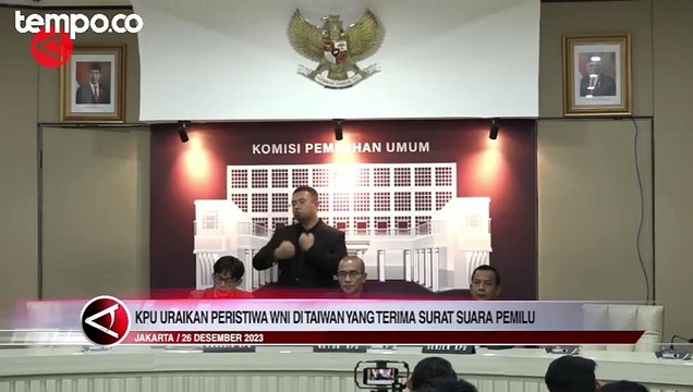 Viral WNI di Taiwan Sudah Terima Surat Suara Pemilu, Ini Penjelasan KPU