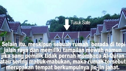 MITOS MASYARAKAT TENTANG RUMAH TUSUK SATE / BAGAIMANA  MENURUT PANDANGAN ISLAM ?