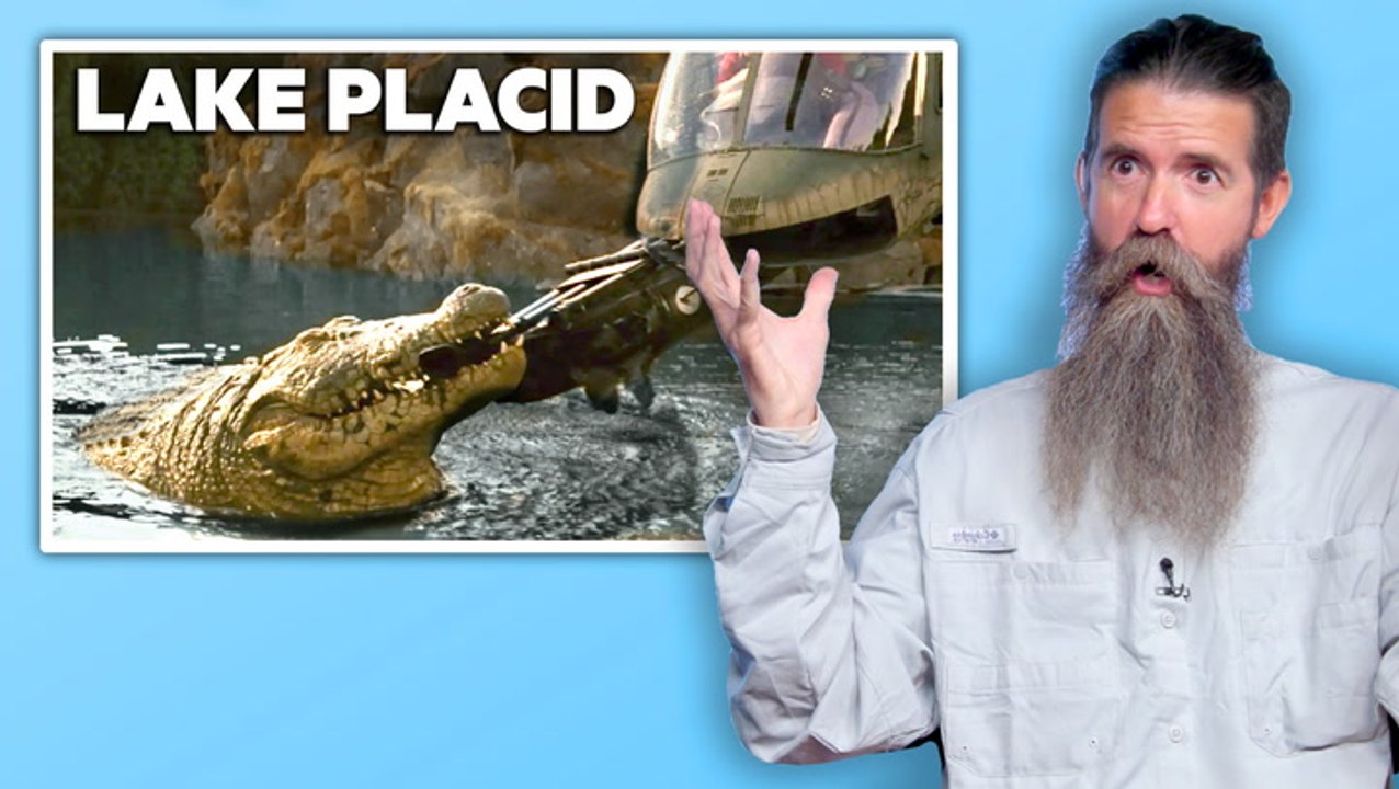 Crocodile wrangler rates 12 crocodile and alligator attacks in movies and TV