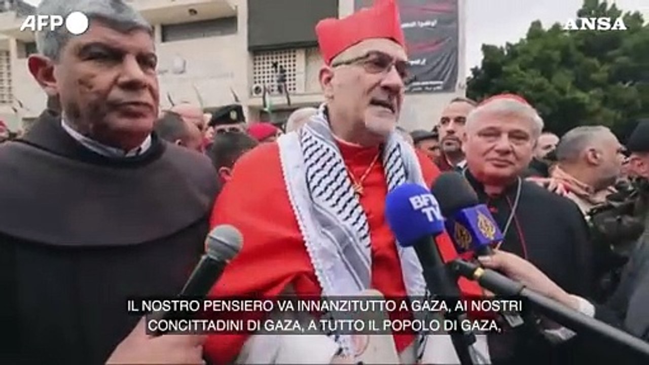 Card. Pizzaballa: "Dobbiamo fermare quello che sta succedendo a Gaza"