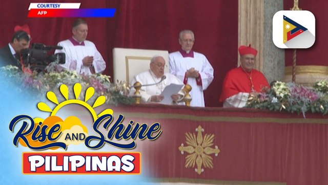 Pope Francis, nanawagan ng kapayapaan sa kaniyang taunang 'Urbi et Orbi' blessing