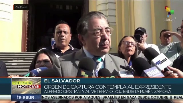 En El Salvador organizaciones sociales protestaron en repudio a la decisión del Tribunal