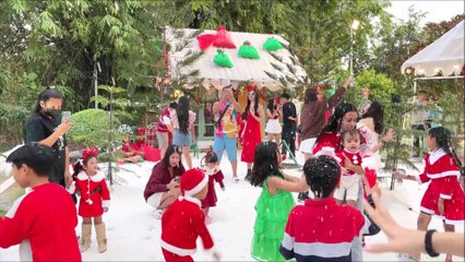 Merry Christmas at Pancheeva Cafe at Nonthaburi Province Thailand