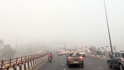 कोहरे की चादर से घिरा उत्तर भारत, फ्लाइट-ट्रेनों की आवाजाही पर असर