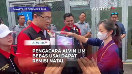 Download Video: Dapat Remisi Natal, Pengacara Alvin Lim Bebas dari Tahanan